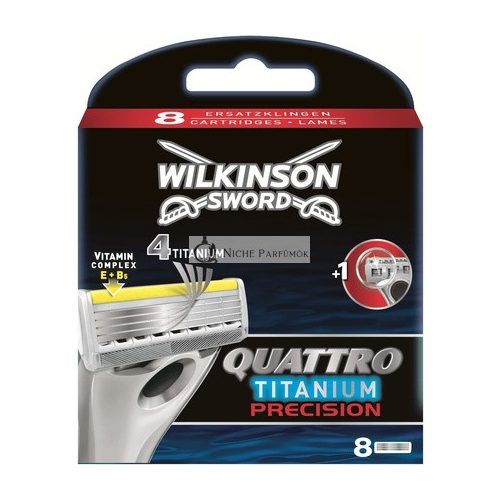 Wilkinson Sword Quattro Titanium Precision Razor Blades