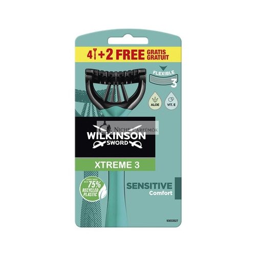 Wilkinson Sword Xtreme 3 Sensitive Disposable Razor