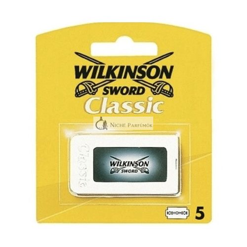 Wilkinson Sword Shaving Blades Double-Sided Replaceable 5 Pieces