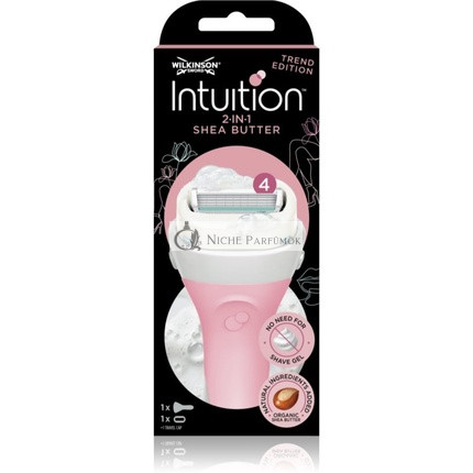 Wilkinson Sword Intuition 2in1 Shea Butter Razor with Replacement Head