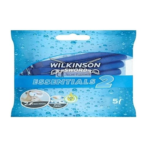 Wilkinson Sword Essentials 2 Sensitive Disposable Razors for Men 5's