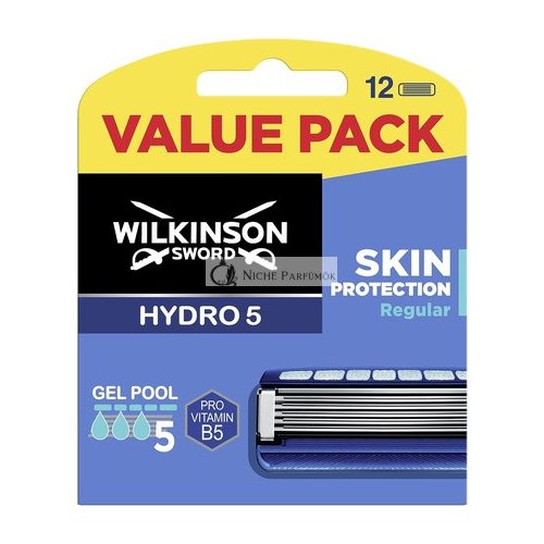 Wilkinson Sword Hydro 5 Skin Protection Razor Blades 12 Count