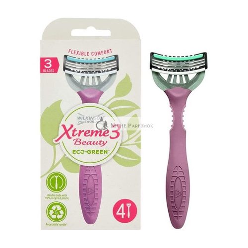 WK Xtreme 3 Eco Green Female Razors 4 Units