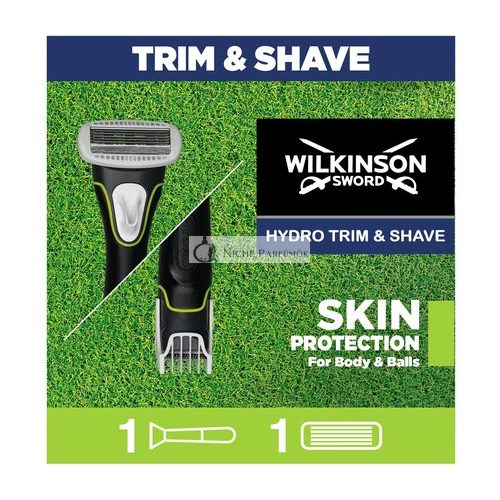 WILKINSON SWORD Hydro Trim & Shave Skin Protection for Men Razor & Trimmer Razor Handle