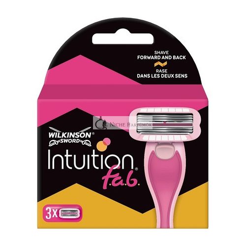 Wilkinson Sword Intuition FAB Women's Razor Blade Refills