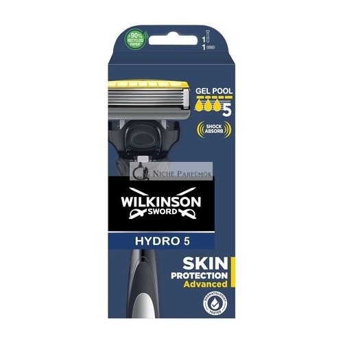 Wilkinson Sword Hydro 5 Skin Protection For Men Advanced Razor Handle + 1 Blade Refill