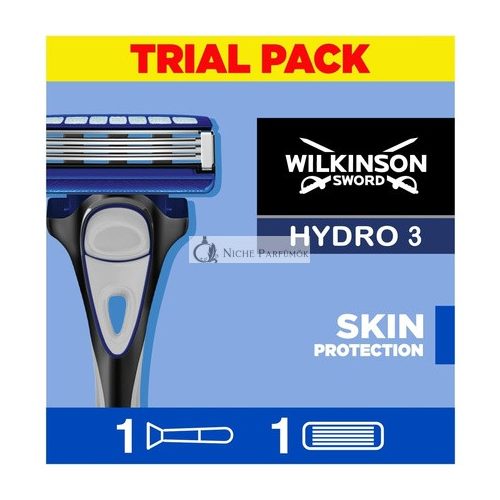 Wilkinson Sword Hydro 3 Skin Protection for Men Regular Razor Handle + 1 Blade Refill Men's Razor