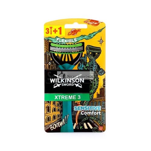 Wilkinson Xtreme 3 Sensitive Comfort Disposable Razor Wet Shaver