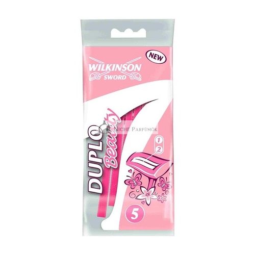 Duplo Beauty Disposable Razor for Women - Pack of 5