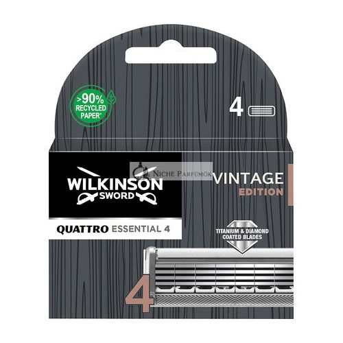 Wilkinson Quattro Wood Vintage Blades