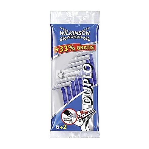 Wilkinson Sword Duplo Men's Disposable Razor 6 + 2 St