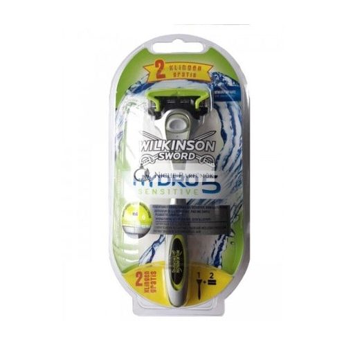 Wilkinson Sword Hydro 5 Sensitive Razor with 3 Blades and Handpiece