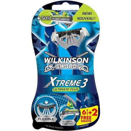 Wilkinson Sword Xtreme 3 Ultimate Plus Disposable Razor