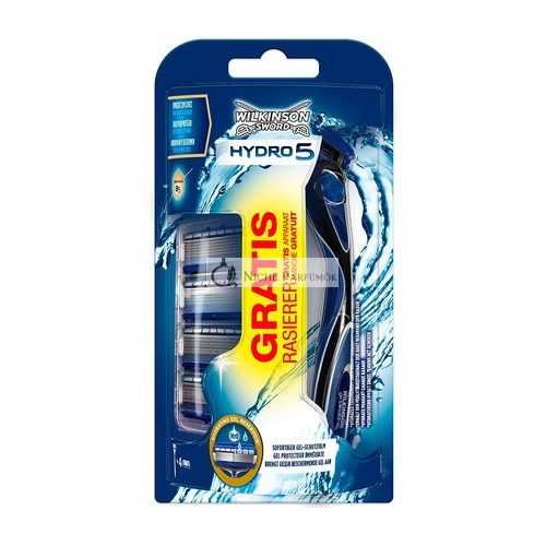 Wilkinson Sword Hydro 5 Advantage Pack Razor Blades with Men's Razor