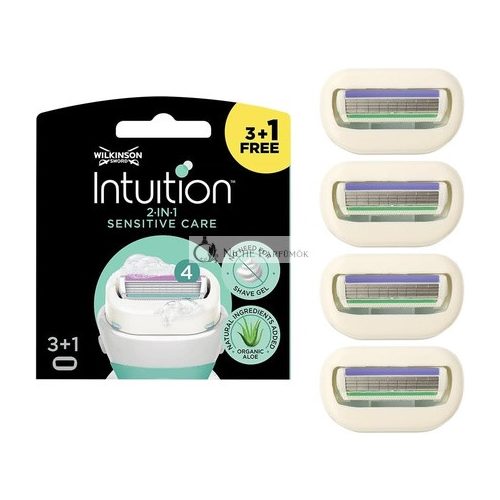 Wilkinson Sword Intuition Sensitive Care Blades 4 Count