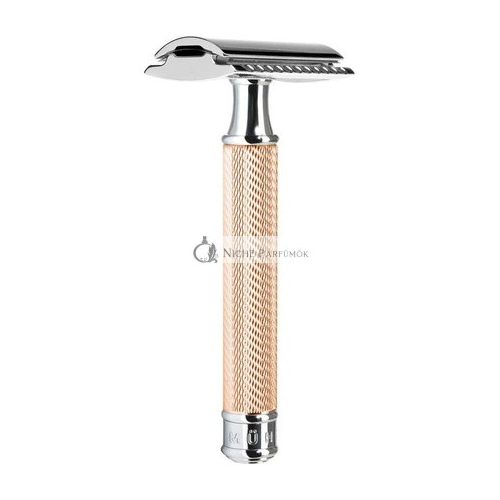 MÜHLE Traditional Safety Razor Rosegold Closed Comb