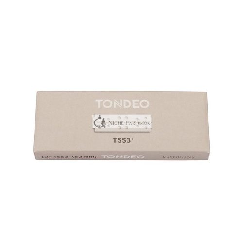 TONDEO TSS3+ Razor Blades 10 Stainless Double Blades for TONDEO Razors