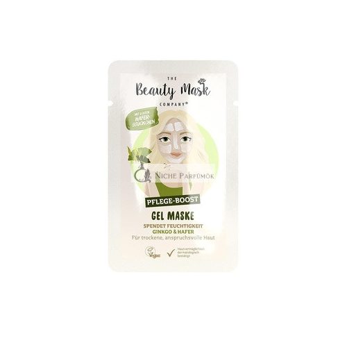 THE Beauty Mask COMPANY Ginkgo & Oat Gel Mask - Moisturizing Face Mask for Sensitive Skin