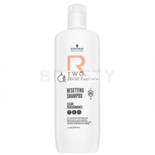 Schwarzkopf Professional R-TWO Bonacure Resetting Shampoo szulfátmentes sampon a hajszálak erősítésére 1000 ml