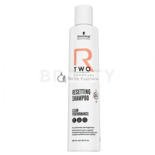 Schwarzkopf Professional R-TWO Bonacure Resetting Shampoo szulfátmentes sampon a hajszálak erősítésére 250 ml