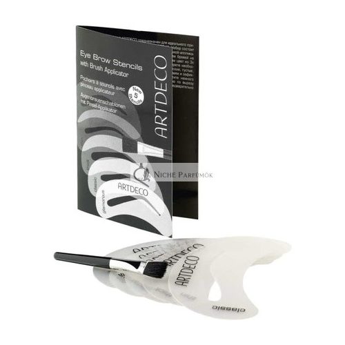 Artdeco 1180-46298 Eyebrow Stencils with Brush Applicator