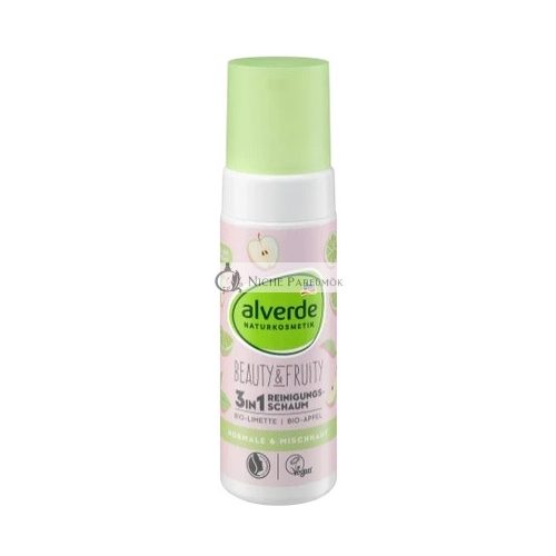 Alverde Natural Fruit Extracts Facial Cleansing Foam - 150ml