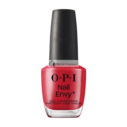 OPI Nail Envy Nail Strengthener Treatment for Strong Natural Nails 15ml Big Apple Red