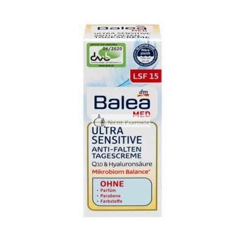 Balea Advanced Nourishing Anti-Aging Day Cream For Sensitive Skin - 50ml