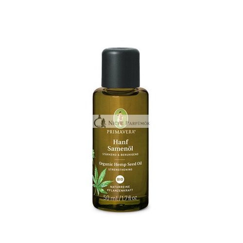 Primavera Organic Hemp Seed Oil 50 Ml