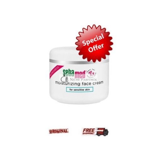 Sebamed Moisturizing Cream 75ml pH 5.5 Day and Night Cream for Sensitive and Dry Skin