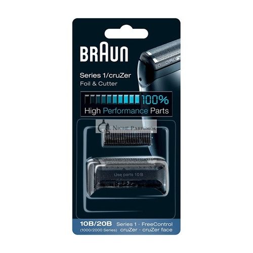 Braun Series 1/Cruzer Foil & Cutter Shaver Head 10B/20B