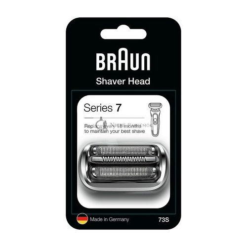 Braun Series 7 Electric Shaver Replacement Head Compatible with New Generation Series 7 Shavers 73S Silver