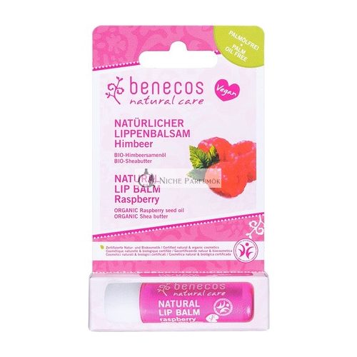 Benecos Raspberry Vegan Lip Balm