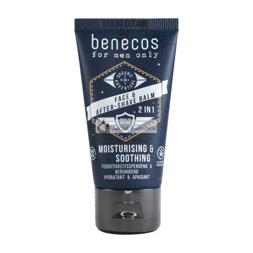 Benecos Biocosmetics 2in1 Face & Aftershave Balm Vegan 50ml