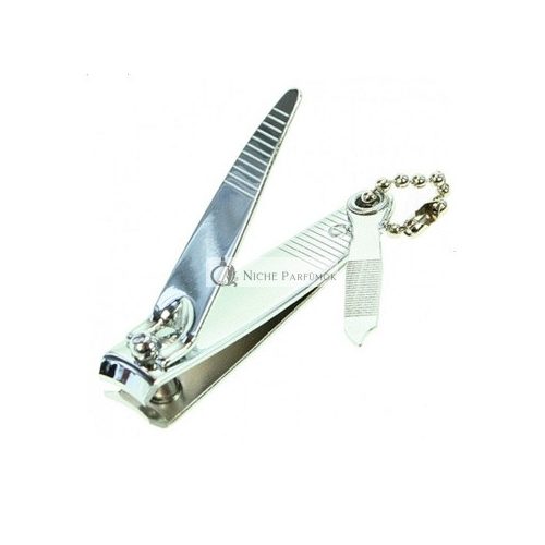 Elina Chrome-Plated Nail Clipper With File 55 Cm - Precision Grooming Tool From Germany