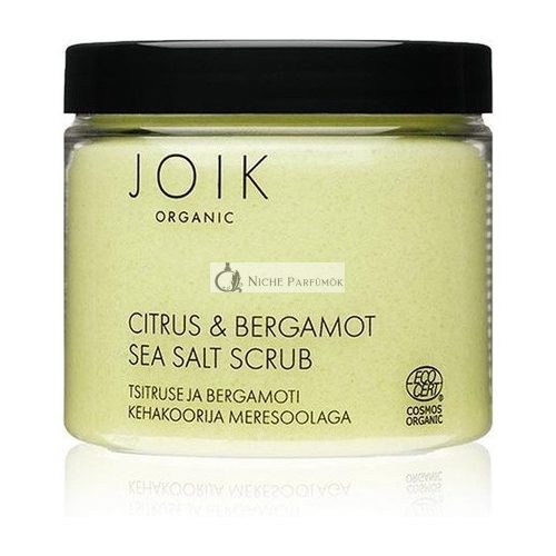 Joik Body Scrub Unisex 240 Grams Vegan Citrus/Bergamot Lime