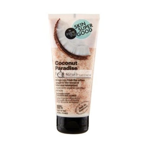 Organic Shop Skin Super Good Scrub Body Paradise Coconut 200 Ml