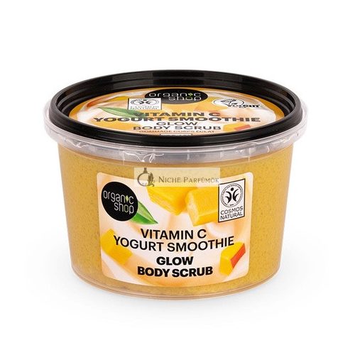 Organic Shop Vitamin C Yogurt Smoothie Body Exfoliant 250ml