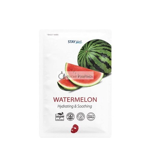 Vegan Sheet Mask - Watermelon All'anguria Hydrating Stay Well