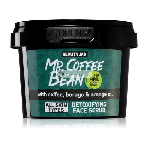 Beauty Jar Mr. Coffee Bean Face Scrub Cleanser - 50 g