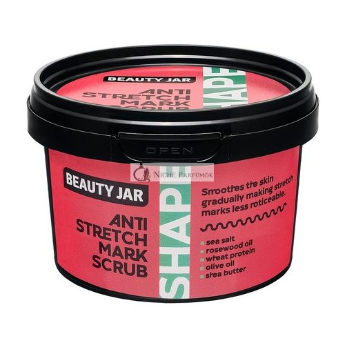 Beauty Jar Shape Anti-Stretch Mark Scrub 14.11oz 400g