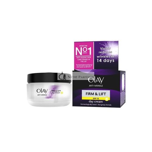 Olay Anti-Wrinkle Firm & Lift SPF 15 40+ Day Cream 1.7 Ounce