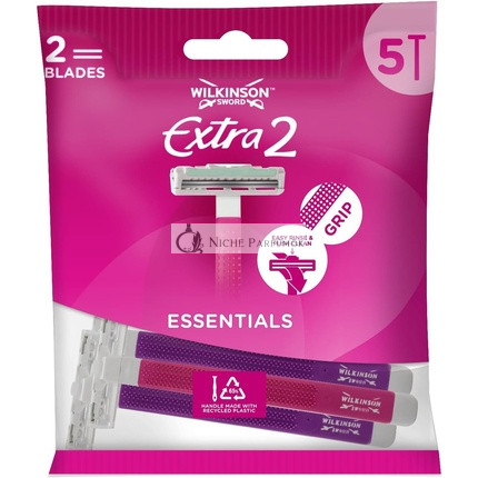 Wilkinson Sword Extra 2 Beauty Disposable Razors 5 Count