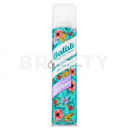 Batiste Dry Shampoo Fresh&Feminine Wildflower száraz sampon minden hajtípusra 200 ml