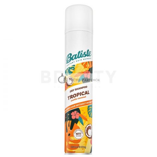 Batiste Dry Shampoo Coconut&Exotic Tropical száraz sampon minden hajtípusra 350 ml