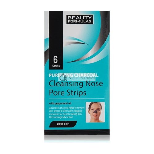 Beauty Formulas Purifying Charcoal Deep Cleansing Nose Pore Strips