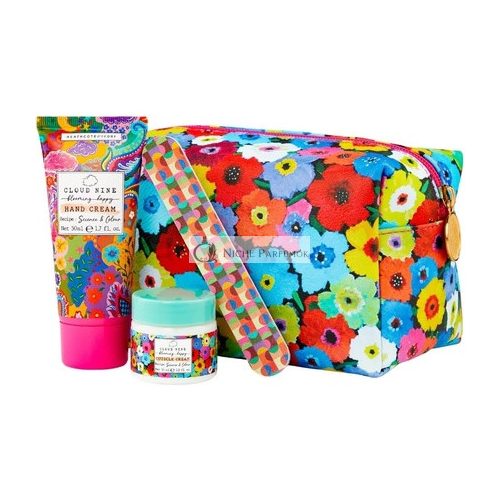 Heathcote & Ivory Cloud Nine Blooming Happy Hand & Nail Care Travel Bag