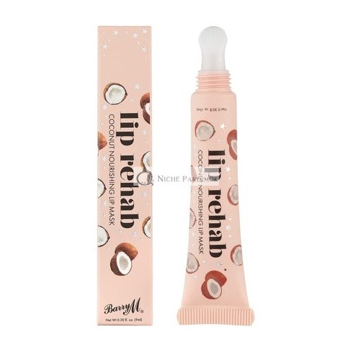 Barry M Lip Rehab Nourishing Lip Mask Coconut Flavour Clear