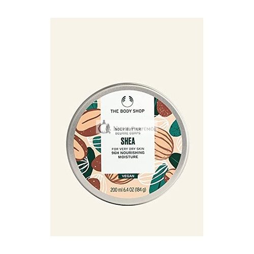 The Body Shop Shea Body Butter 96 Hours Moisture for Dry Skin Vegan 200ml