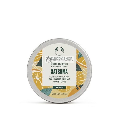 The Body Shop Satsuma Body Butter Nourishing Moisturizing Skincare for Normal Skin Vegan 1.69oz